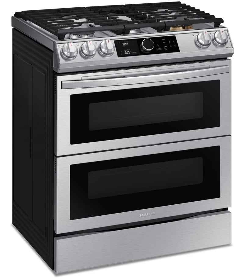 Samsung 6.5 Cu. Ft. Flex Duo™ Front-Control Dual Fuel Range