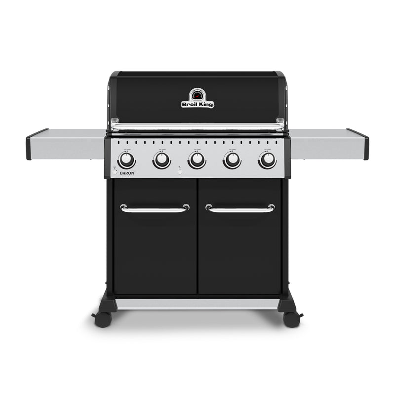 Broil King Baron™ 520 Pro Natural Gas Grill in Black - 876217|Gril à gaz naturel BaronMC 520 PRO noir de Broil King - 876217