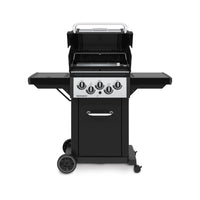 Broil King Monarch™ 390 Propane Gas Grill with Side Burner & Rear Rotisserie Burner - 834284|Gril à gaz propane MonarchMC 390 de Broil King avec brûleur latéral et brûleur arrière de rôtisserie - 834284