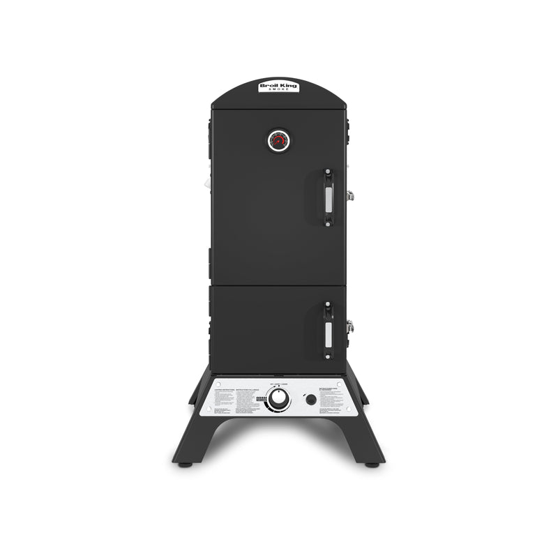 Broil King Smoke Cabinet 770 Sq. In. Propane Gas Smoker in Black - 923614|Fumoir à gaz propane de style armoire SmokeMC noir de 770 po2 de Broil King - 923614