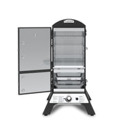 Broil King Smoke Cabinet 770 Sq. In. Propane Gas Smoker in Black - 923614|Fumoir à gaz propane de style armoire SmokeMC noir de 770 po2 de Broil King - 923614