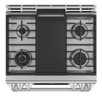 Café 30" Slide-In Dual-Fuel Convection Range - CC2S900P2MS1 - Dual Fuel Range in Stainless Steel