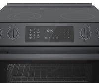 Bosch 4.6 Cu. Ft. 800 Series Electric Range - HEI8046C - Electric Range in Black Stainless Steel 