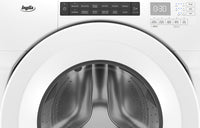 Inglis 5.0 Cu. Ft. Closet-Depth Front-Load Washer and 7.4 Cu. Ft. Electric Dryer with Intuitive Touch Controls