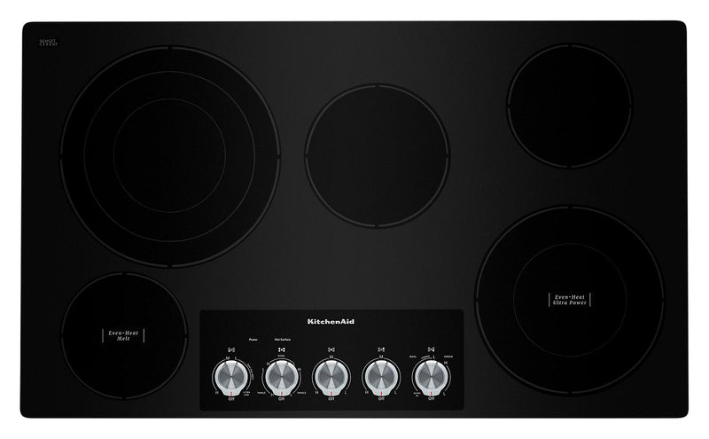 KitchenAid 36" Electric Cooktop - KCES556HSS