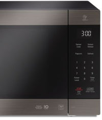 LG 2.0 Cu. Ft. NeoChef Countertop Microwave with Smart Inverter and EasyClean – LMC2075BD - Countertop Microwave in Black Stainless