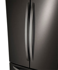 LG 25 Cu. Ft. Smudge Resistant French-Door Refrigerator - LRFCS2503D - Refrigerator in Black Stainless Steel