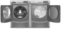 Maytag Front-Load 5.8 Cu. Ft. Smart Washer with Extra Power and 7.3 Cu. Ft. Gas Smart Dryer – Slate