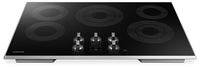 Samsung 30" Smart Electric Cooktop - NZ30K6330RS/AA - Electric Cooktop in Black