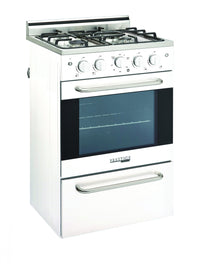 Prestige by Unique 20″ Convection Gas Range - UGP-20V PC1 W 