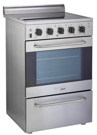 Prestige by Unique 24" Convection Electric Range - UGP-24V EC S/S 