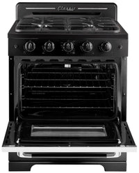 Classic Retro by Unique 30" Convection Gas Range - UGP-30CR B 