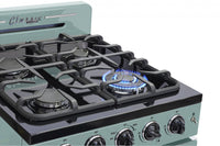 Classic Retro by Unique 24" Convection Gas Range - UGP-24CR T 