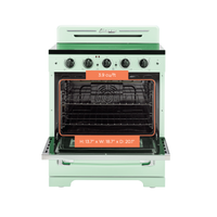 Classic Retro By Unique 30" Convection Electric Range - UGP-30CR EC LG 