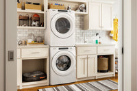 Whirlpool 5.0 Cu. Ft. Front-Load Washer and 7.4 Cu. Ft. Electric Dryer - White