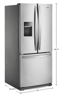 Whirlpool 20 Cu. Ft. French-Door Refrigerator - WRF560SEHZ