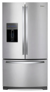 Whirlpool 27 Cu. Ft. Wide French-Door Fingerprint-Resistant Refrigerator - WRF767SDHZ - Refrigerator in Fingerprint Resistant Stainless Steel