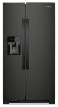 Whirlpool 25 Cu. Ft. Side-by-Side Refrigerator - WRS335SDHB - Refrigerator in Black