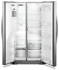 Whirlpool 21 Cu. Ft. Counter-Depth Side-by-Side Refrigerator - WRS571CIHZ - Refrigerator in Fingerprint Resistant Stainless Steel