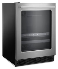 Whirlpool 5.2 Cu. Ft. Under-Counter Beverage Centre - WUB35X24HZ - Refrigerator in Fingerprint Resistant Stainless Steel