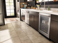 Whirlpool 5.2 Cu. Ft. Under-Counter Beverage Centre - WUB35X24HZ - Refrigerator in Fingerprint Resistant Stainless Steel