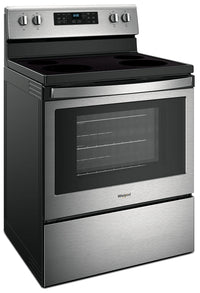 Whirlpool 5.3 Cu. Ft. Self-Cleaning Electric Range – YWFE521S0HS - Electric Range in Stainless Steel