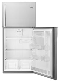 Whirlpool 19.2 Cu. Ft. Top-Freezer Refrigerator – WRT519SZDM - Refrigerator in Stainless Steel