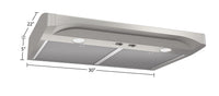 Broan 30" Alta Under-Cabinet Range Hood - ALT130SS 