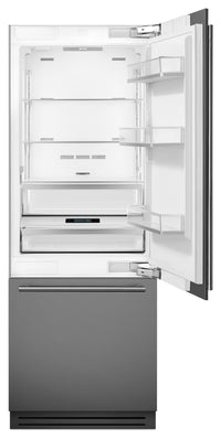 Smeg 16.42 Cu. Ft. Built-In Panel-Ready Bottom-Freezer Refrigerator - CB465UI|Réfrigérateur encastré Smeg 16,42 pi3 à panneau personnalisable et à congélateur inférieur - CB465UI