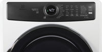 Electrolux 5.2 Cu. Ft. Perfect Steam™ Front-Load Washer and 8 Cu. Ft. Gas Dryer - White  | Laveuse à chargement frontal Perfect SteamMC de 5,2 pi³ et sécheuse à gaz de 8 pi³ Electrolux - blanches  | ELFL773D