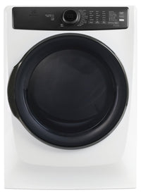 Electrolux 5.2 Cu. Ft. Perfect Steam™ Front-Load Washer and 8 Cu. Ft. Gas Dryer - White  | Laveuse à chargement frontal Perfect SteamMC de 5,2 pi³ et sécheuse à gaz de 8 pi³ Electrolux - blanches  | ELFL773D