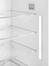 Smeg Portofino 16.2 Cu. Ft. Bottom-Freezer Refrigerator - FA490URR|Réfrigérateur Smeg Portofino de 16,2 pi3 à congélateur inférieur - FA490URR