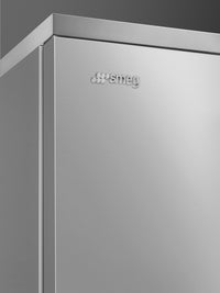 Smeg Portofino 16.2 Cu. Ft. Bottom-Freezer Refrigerator - FA490ULX|Réfrigérateur Smeg Portofino de 16,2 pi3 à congélateur inférieur - FA490ULX