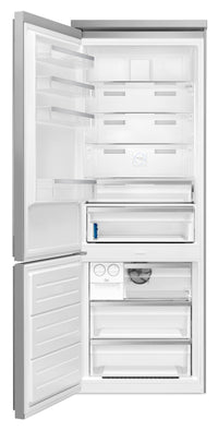 Smeg Portofino 16.2 Cu. Ft. Bottom-Freezer Refrigerator - FA490ULX|Réfrigérateur Smeg Portofino de 16,2 pi3 à congélateur inférieur - FA490ULX