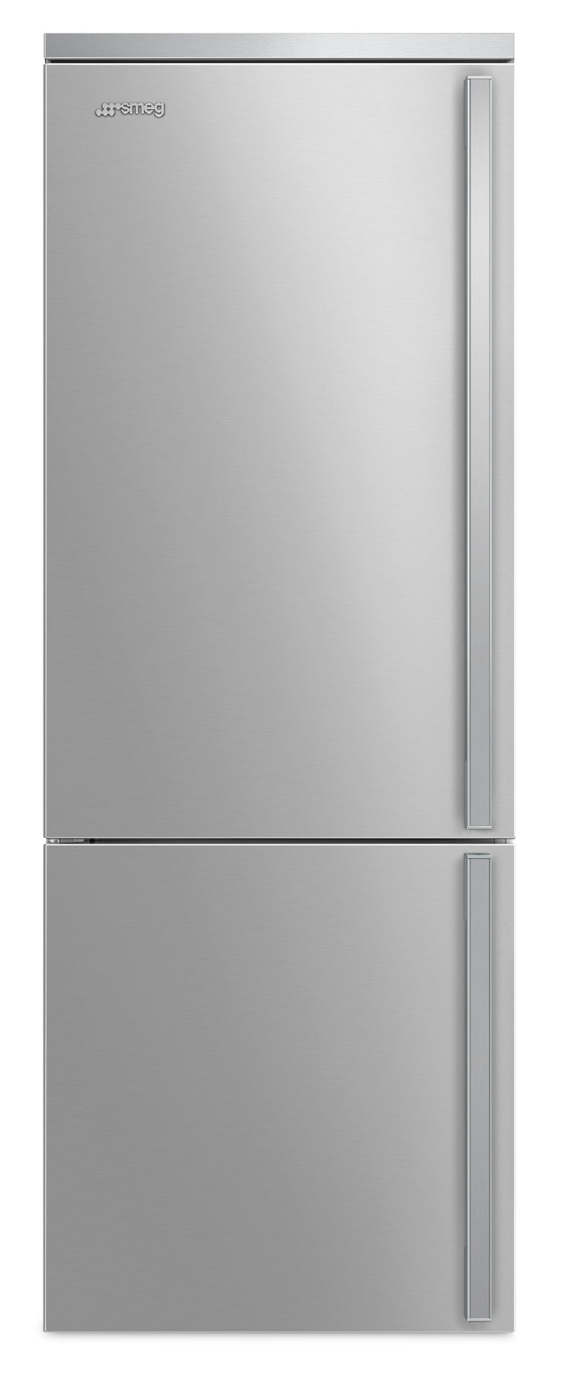 Smeg Portofino 16.2 Cu. Ft. Bottom-Freezer Refrigerator - FA490ULX|Réfrigérateur Smeg Portofino de 16,2 pi3 à congélateur inférieur - FA490ULX