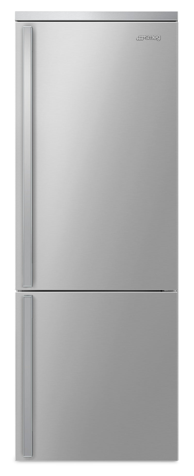 Smeg Portofino 16.2 Cu. Ft. Bottom-Freezer Refrigerator - FA490URX|Réfrigérateur Smeg Portofino de 16,2 pi3 à congélateur inférieur - FA490URX