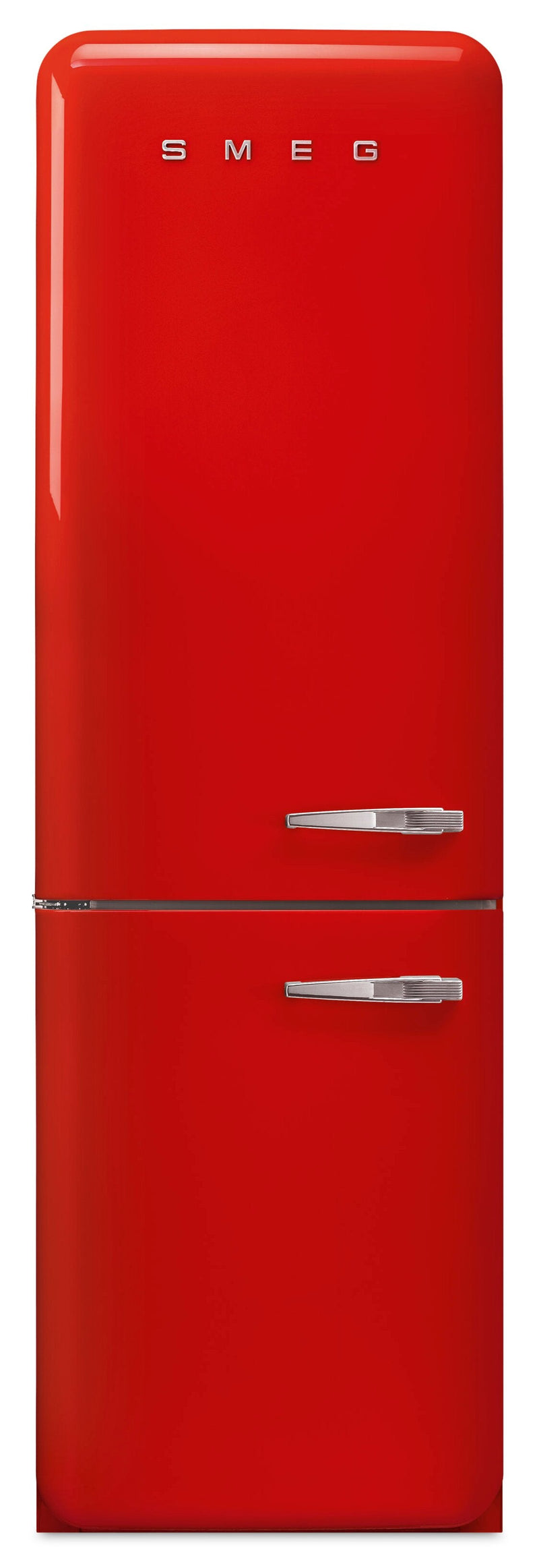 Smeg 11.7 Cu. Ft. Retro Bottom-Freezer Refrigerator - FAB32ULRD3|Réfrigérateur Smeg rétro de 11,7 pi3 à congélateur inférieur - FAB32ULRD3