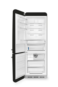 Smeg 18 Cu. Ft. Retro Bottom-Freezer Refrigerator - FAB38ULBL|Réfrigérateur Smeg rétro de 18 pi3 à congélateur inférieur - FAB38ULBL