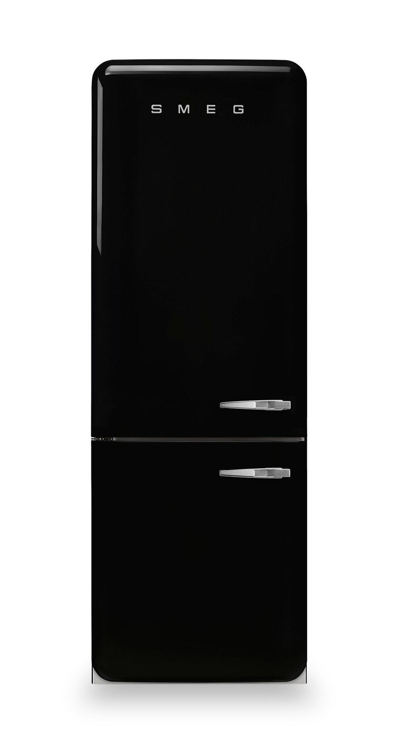 Smeg 18 Cu. Ft. Retro Bottom-Freezer Refrigerator - FAB38ULBL|Réfrigérateur Smeg rétro de 18 pi3 à congélateur inférieur - FAB38ULBL