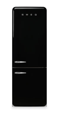 Smeg 18 Cu. Ft. Retro Bottom-Freezer Refrigerator - FAB38URBL|Réfrigérateur Smeg rétro de 18 pi3 à congélateur inférieur - FAB38URBL