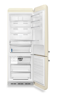 Smeg 18 Cu. Ft. Retro Bottom-Freezer Refrigerator - FAB38URCR|Réfrigérateur Smeg rétro de 18 pi3 à congélateur inférieur - FAB38URCR