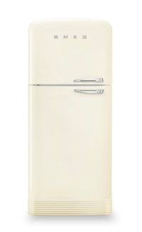 Smeg 19.28 Cu. Ft. Retro Top-Freezer Refrigerator - FAB50ULCR3|Réfrigérateur Smeg rétro de 19,28 pi3 à congélateur supérieur - FAB50ULCR3