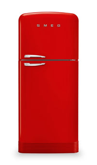 Smeg 19.28 Cu. Ft. Retro Top-Freezer Refrigerator - FAB50URRD3|Réfrigérateur Smeg rétro de 19,28 pi3 à congélateur supérieur - FAB50URRD3