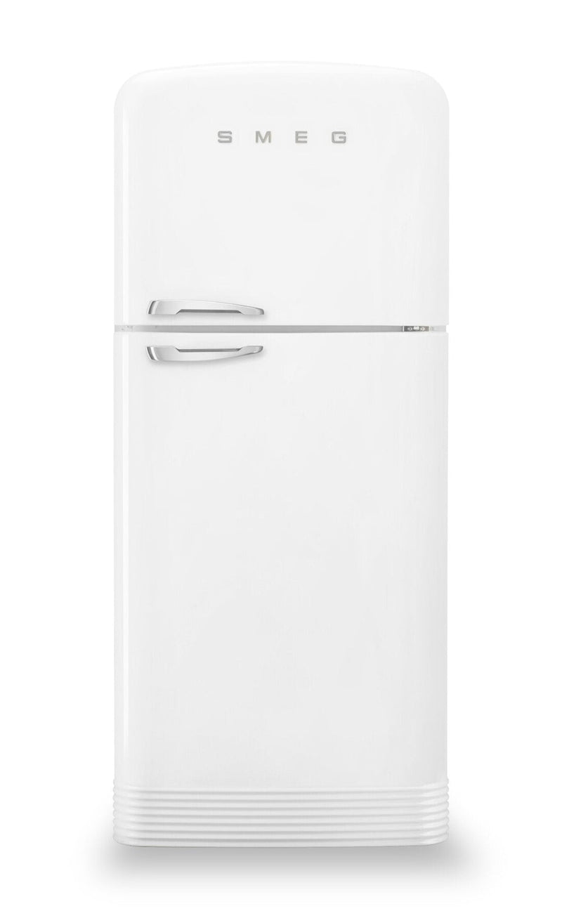 Smeg 19.28 Cu. Ft. Retro Top-Freezer Refrigerator - FAB50URWH3|Réfrigérateur Smeg rétro de 19,28 pi3 à congélateur supérieur - FAB50URWH3