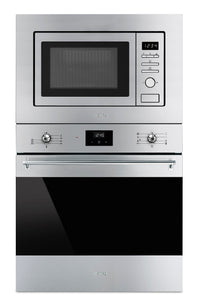 Smeg 0.7 Cu. Ft. Built-In Microwave - FMIU020X|Four à micro-ondes encastré Smeg de 0,7 pi3 - FMIU020X