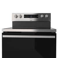 Hisense 30" 5.8 Cu. Ft. 5-Element Electric Range with True Convection - Stainless Steel - HBE3502CAS | Cuisinière électrique Hisense de 5,8 pi3 et de 30 po à 5 éléments avec convection véritable - acier inoxydable - HBE3502CAS | HBE350AS