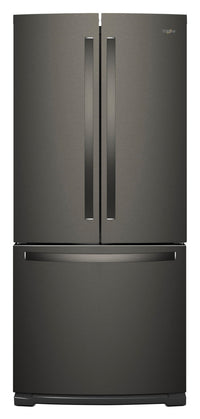 Whirlpool 20 Cu. Ft. French-Door Refrigerator with Icemaker – WRF560SMHV - Refrigerator in Black Stainless Steel