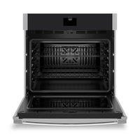 GE 30" 5 Cu. Ft. Electric Single Wall Oven with No Preheat Air Fry - Stainless Steel - JTS5000SVSS | Four mural simple électrique GE de 5 pi3 et de 30 po avec friture à air sans préchauffage - acier inoxydable - JTS5000SVSS | JTS500SS