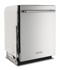 KitchenAid Top-Control Dishwasher with LED Lighting - KDTM704KPS - Dishwasher in Stainless Steel with PrintShield™ Finish