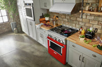 KitchenAid 30'' Smart Commercial-Style Gas Range - KFGC500JPA